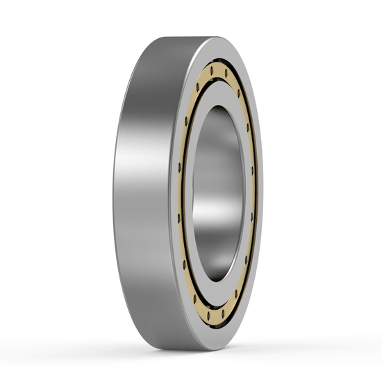 NU308 ECM/C3 SKF - Zylinderrollenlager with white background