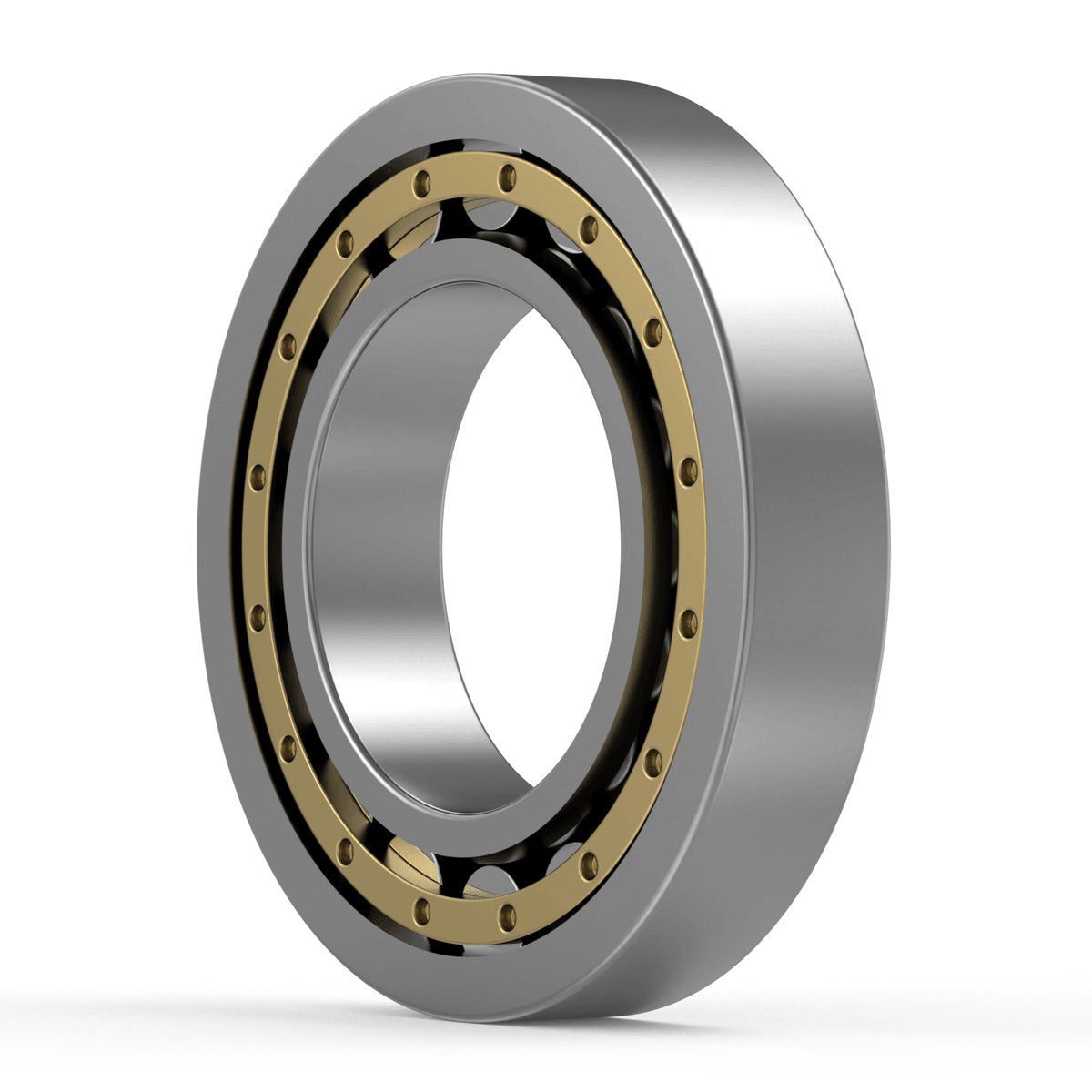 NU226 ECM SKF - Zylinderrollenlager with white background