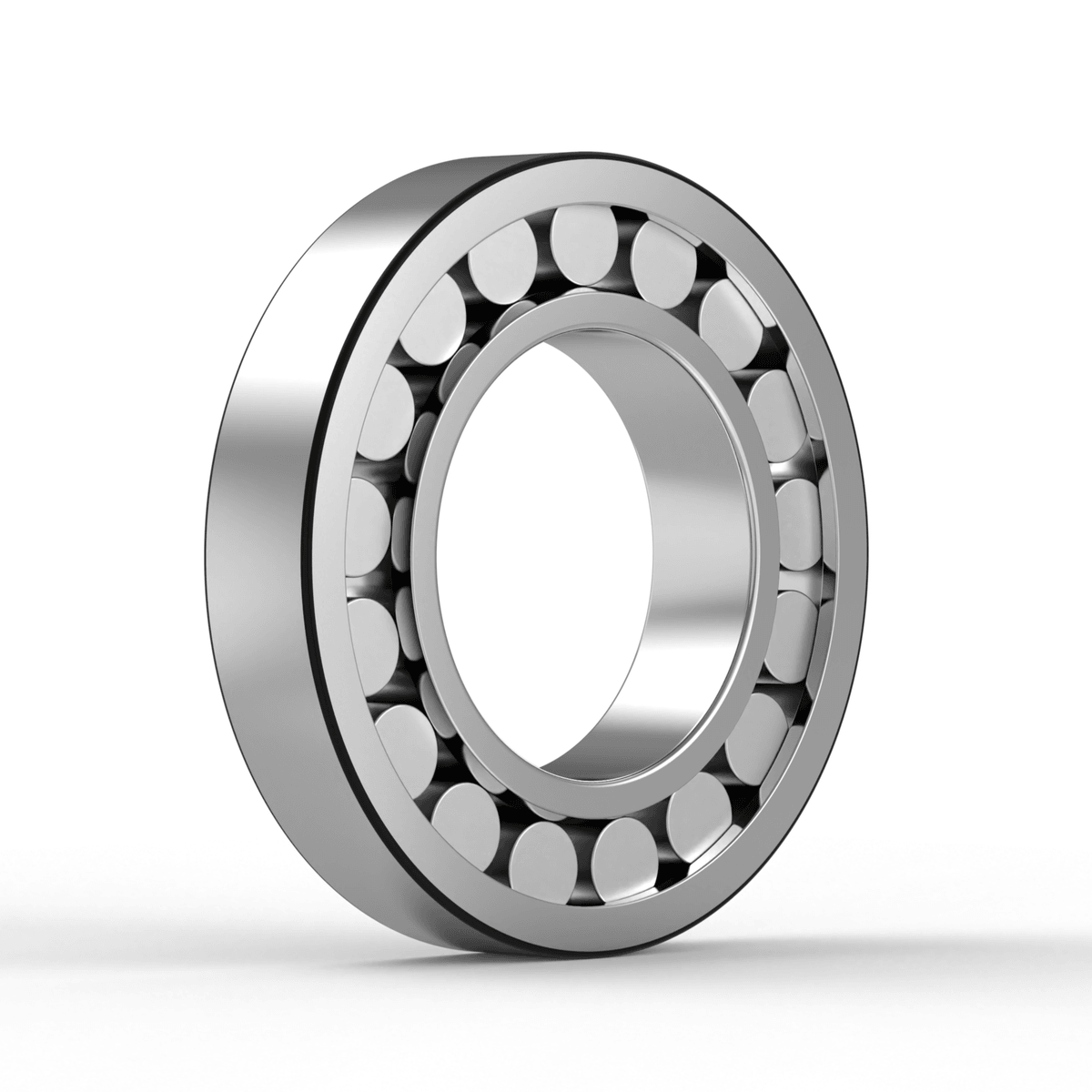 NU315 ECJ/C3 SKF - Zylinderrollenlager with white background